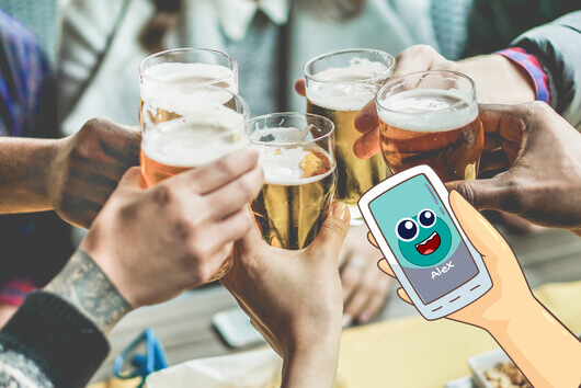 Hari’s Bar X Alex Chatbot Promotion