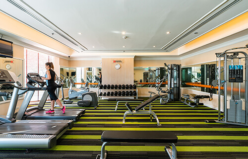 Excerice_fitness at Holiday Inn Bangkok Silom