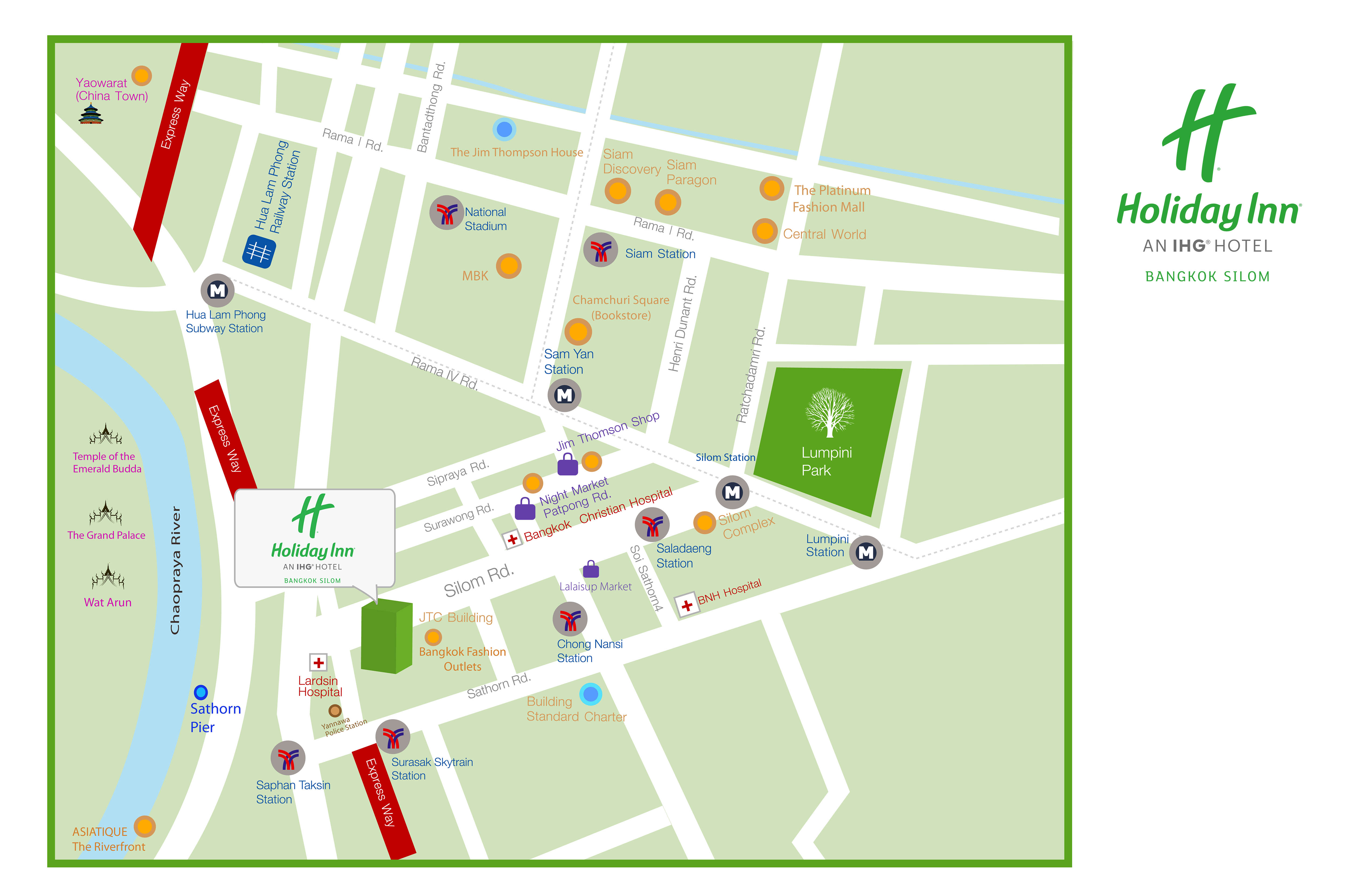 Gallery | Room Photos | Facilities | Holiday Inn Bangkok Silom
